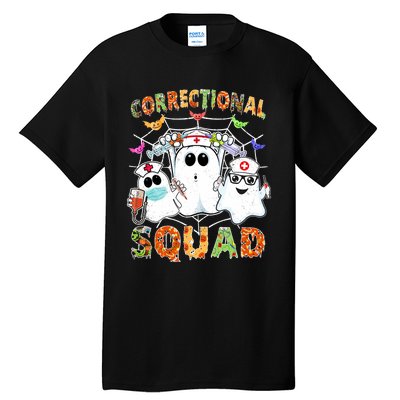 Correctional Nurse Squad Boo Halloween Rn Matching Tall T-Shirt