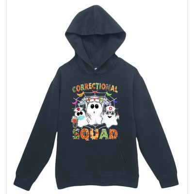 Correctional Nurse Squad Boo Halloween Rn Matching Urban Pullover Hoodie