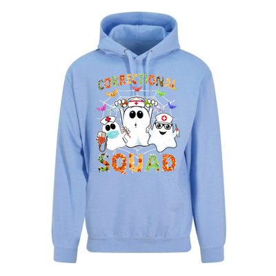 Correctional Nurse Squad Boo Halloween Rn Matching Unisex Surf Hoodie