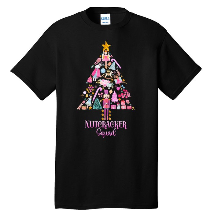 Christmas Nutcracker Squad Ballet Dance Tall T-Shirt