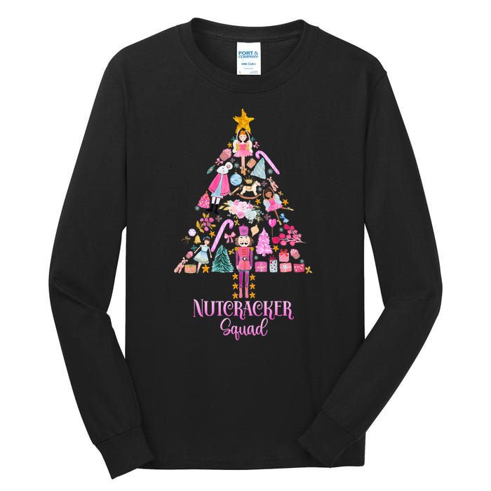 Christmas Nutcracker Squad Ballet Dance Tall Long Sleeve T-Shirt