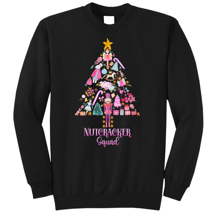 Christmas Nutcracker Squad Ballet Dance Tall Sweatshirt