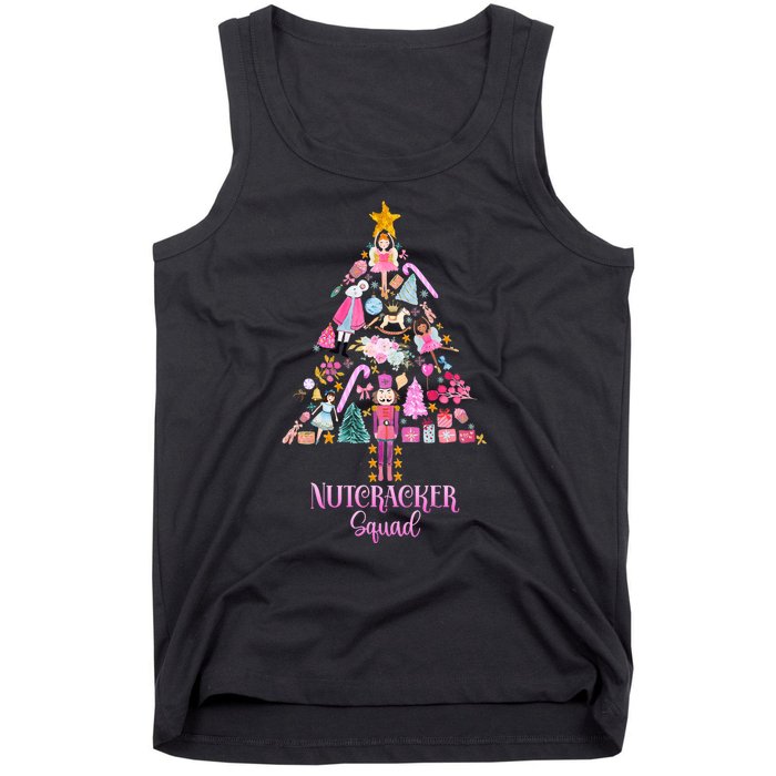 Christmas Nutcracker Squad Ballet Dance Tank Top