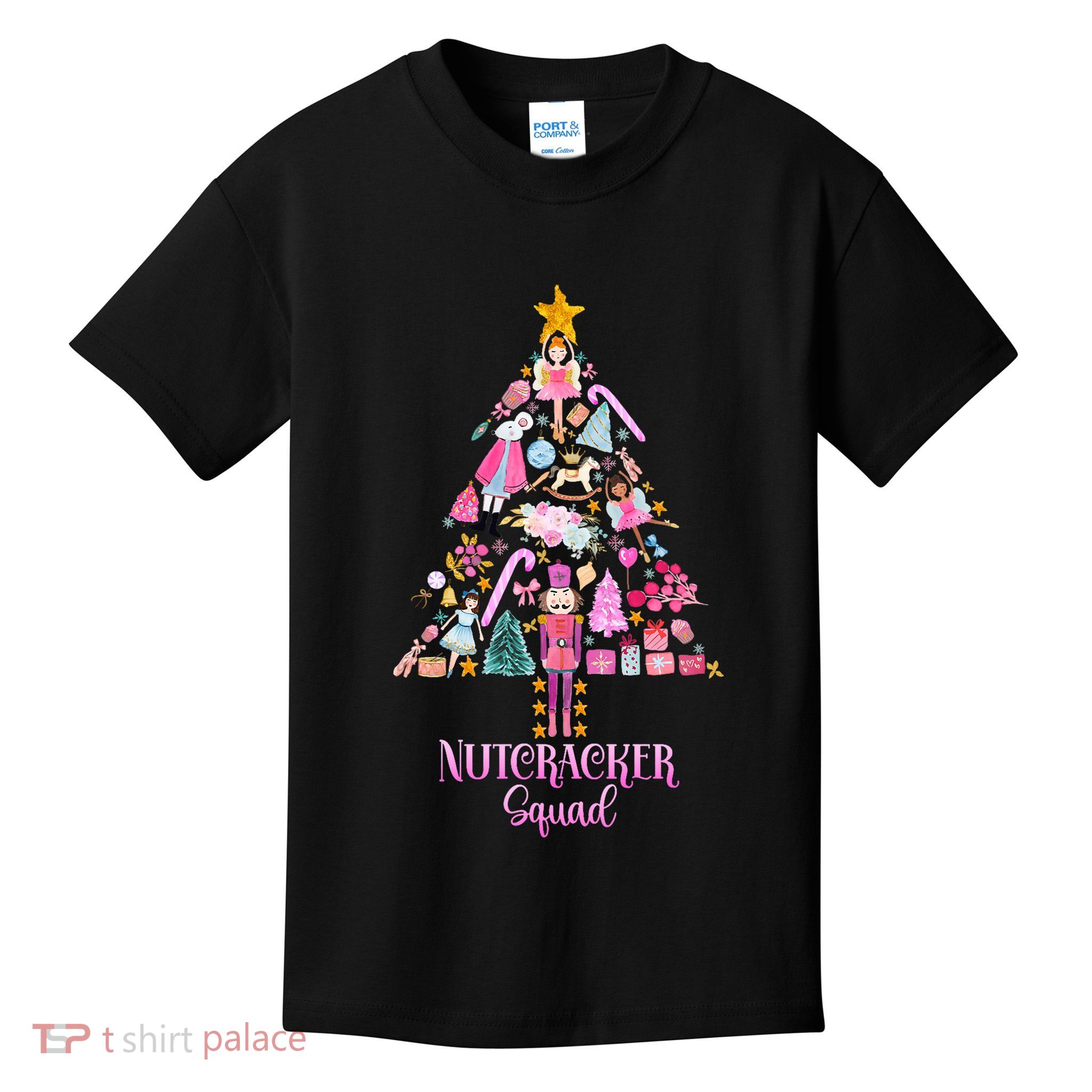 Christmas Nutcracker Squad Ballet Dance Kids T-Shirt