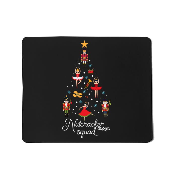 Christmas Nutcracker Squad Ballet Dance Mousepad