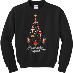 Christmas Nutcracker Squad Ballet Dance Kids Sweatshirt