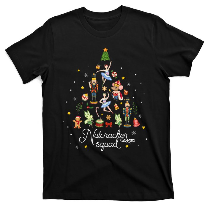 Christmas Nutcracker Squad Ballet Dance T-Shirt