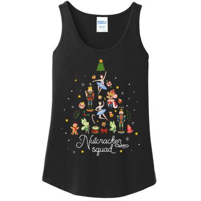 Christmas Nutcracker Squad Ballet Dance Ladies Essential Tank