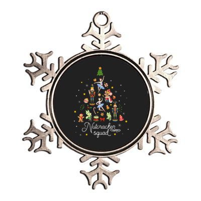 Christmas Nutcracker Squad Ballet Dance Metallic Star Ornament