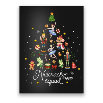 Christmas Nutcracker Squad Ballet Dance Poster