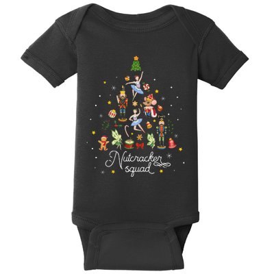 Christmas Nutcracker Squad Ballet Dance Baby Bodysuit