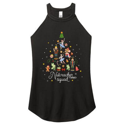 Christmas Nutcracker Squad Ballet Dance Women's Perfect Tri Rocker Tank