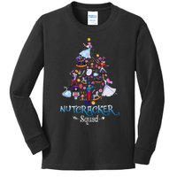 Christmas Nutcracker Squad Ballet Dance Kids Long Sleeve Shirt