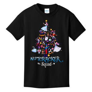 Christmas Nutcracker Squad Ballet Dance Kids T-Shirt