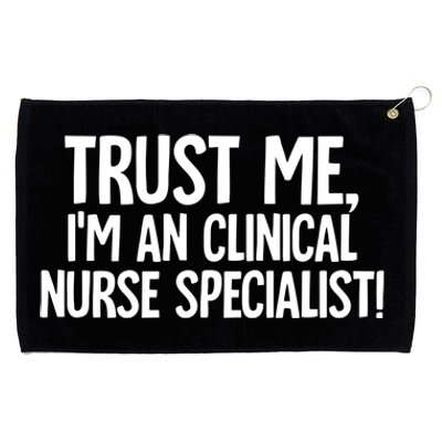 Clinical Nurse Specialist Meaningful Gift Grommeted Golf Towel