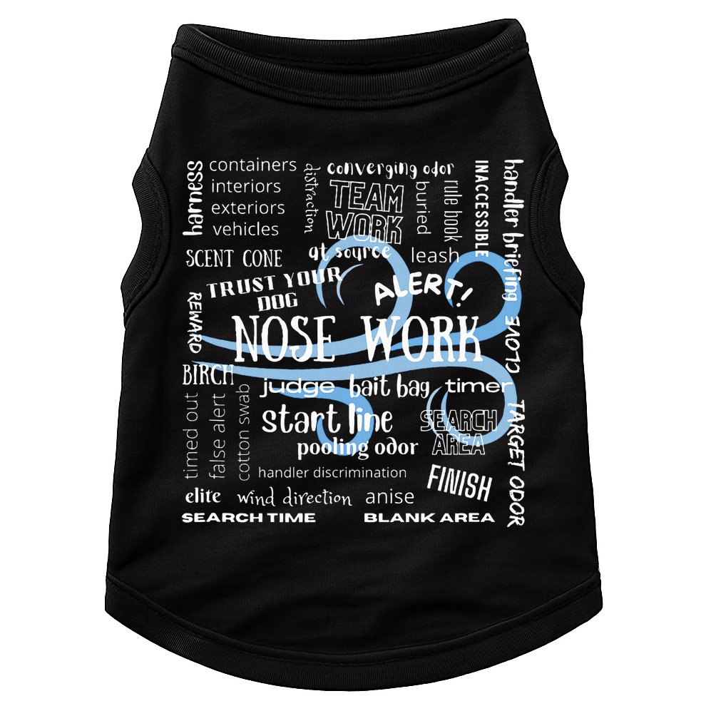 Canine Nosework Sniffer Dog Doggie Tank