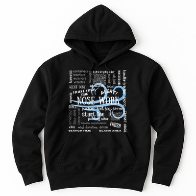 Canine Nosework Sniffer Dog Hoodie