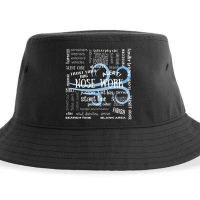Canine Nosework Sniffer Dog Sustainable Bucket Hat