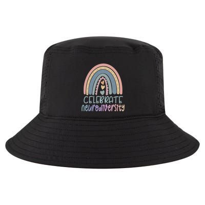 Celebrate Neurodiversity Tal Health Autism Awareness Gift Cool Comfort Performance Bucket Hat
