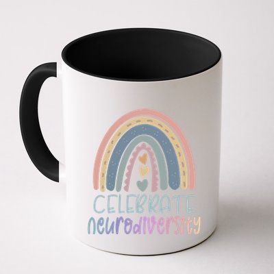 Celebrate Neurodiversity Tal Health Autism Awareness Gift Mug