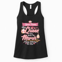 Please Delete! Custom Name This Queen Was Born In March Happy Birthday To Me Womens Tank Top