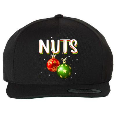 Chest Nuts Tee Christmas Matching Couples Chestnuts Xmas Great Gift Wool Snapback Cap