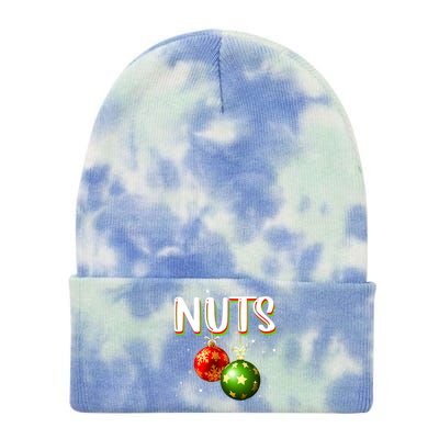 Chest Nuts Tee Christmas Matching Couples Chestnuts Xmas Great Gift Tie Dye 12in Knit Beanie