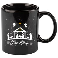 Christmas Nativity True Story Nativity Scene Gifts 11oz C Handle Ceramic Mug