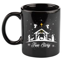 Christmas Nativity True Story Nativity Scene Gifts 11oz C Handle Ceramic Mug