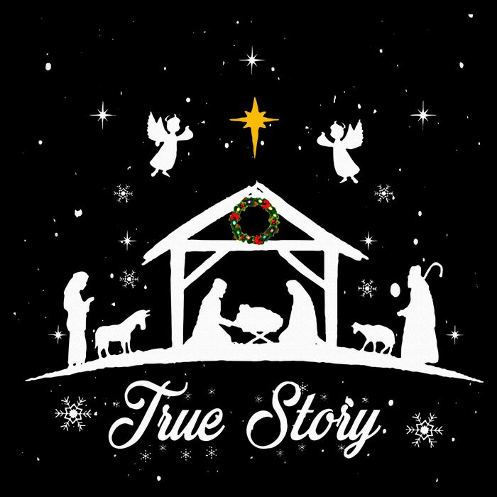 Christmas Nativity True Story Nativity Scene Gifts Doggie Tank