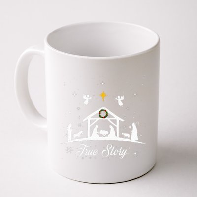 Christmas Nativity True Story Nativity Scene Gifts Coffee Mug