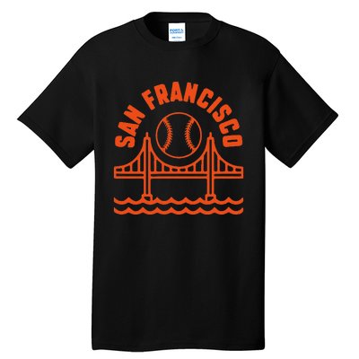 City Next To The Bay Flying Mammal Sport Sphere Challenge Tall T-Shirt