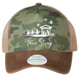 Christmas Nativity True Story of Jesus Birth Legacy Tie Dye Trucker Hat