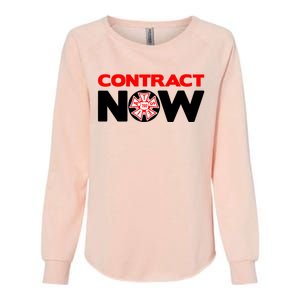 Contract Now Trendy Design Womens California Wash Sweatshirt