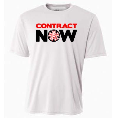 Contract Now Trendy Design Cooling Performance Crew T-Shirt