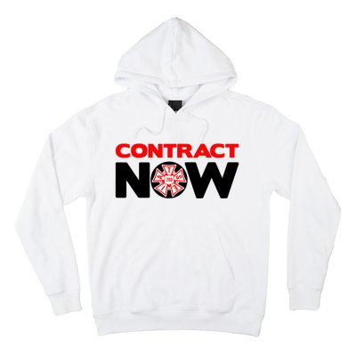 Contract Now Trendy Design Hoodie