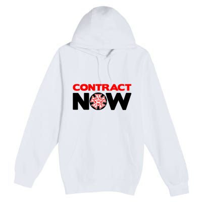 Contract Now Trendy Design Premium Pullover Hoodie