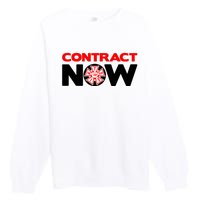 Contract Now Trendy Design Premium Crewneck Sweatshirt