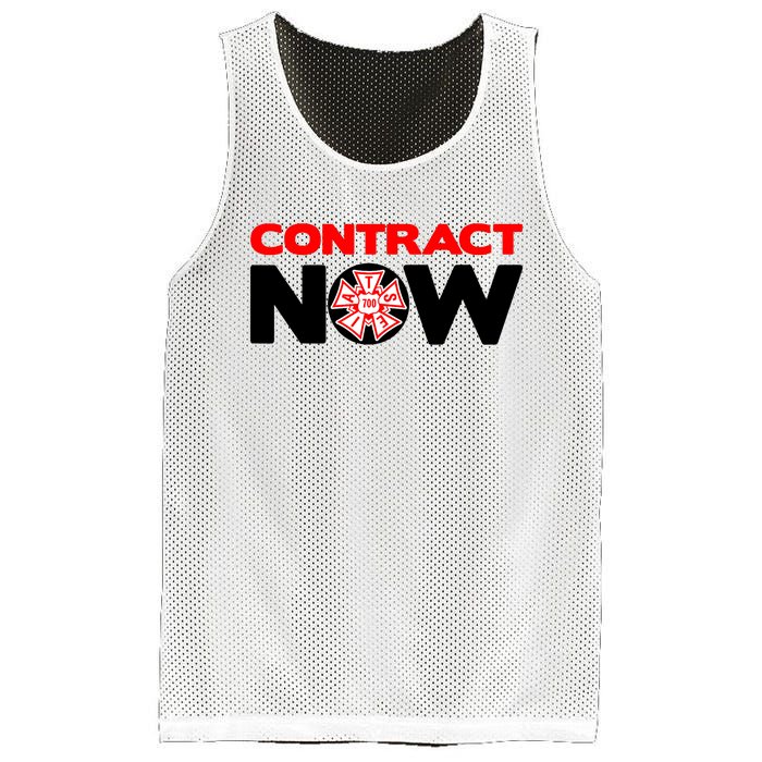 Contract Now Trendy Design Mesh Reversible Basketball Jersey Tank