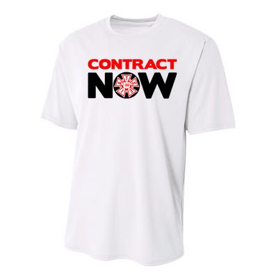 Contract Now Trendy Design Performance Sprint T-Shirt