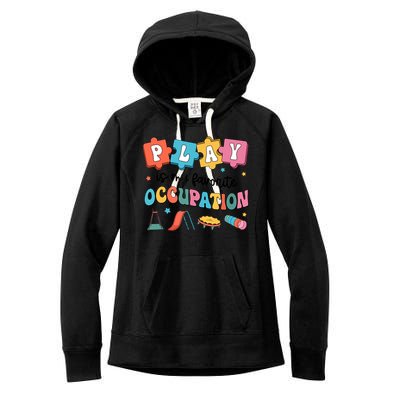 Counselor Note To Self Mental Health School Psychologist Women's Fleece Hoodie