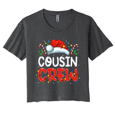 Christmas Nativity True Story Nativity Scene Gifts  Women's Crop Top Tee