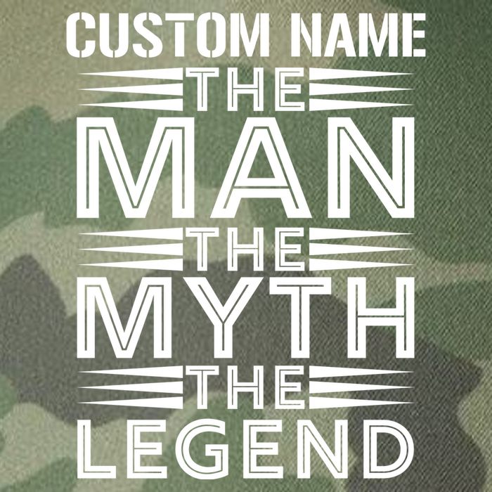 Custom Name The Man The Myth The Legend Legacy Tie Dye Trucker Hat