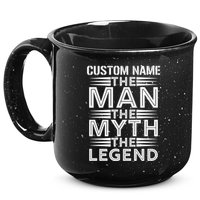 Custom Name The Man The Myth The Legend 15oz Campfire Ceramic Mug