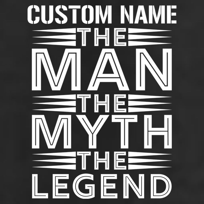 Custom Name The Man The Myth The Legend Microfiber Hand Towel