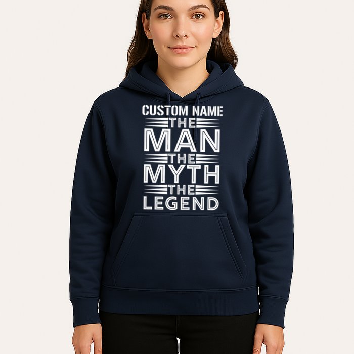 Custom Name The Man The Myth The Legend Hoodie