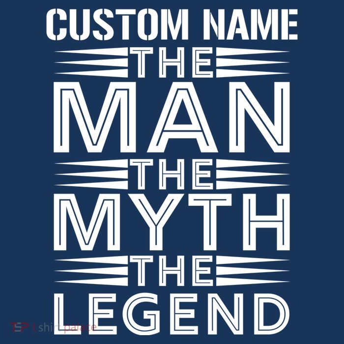 Custom Name The Man The Myth The Legend Magnet