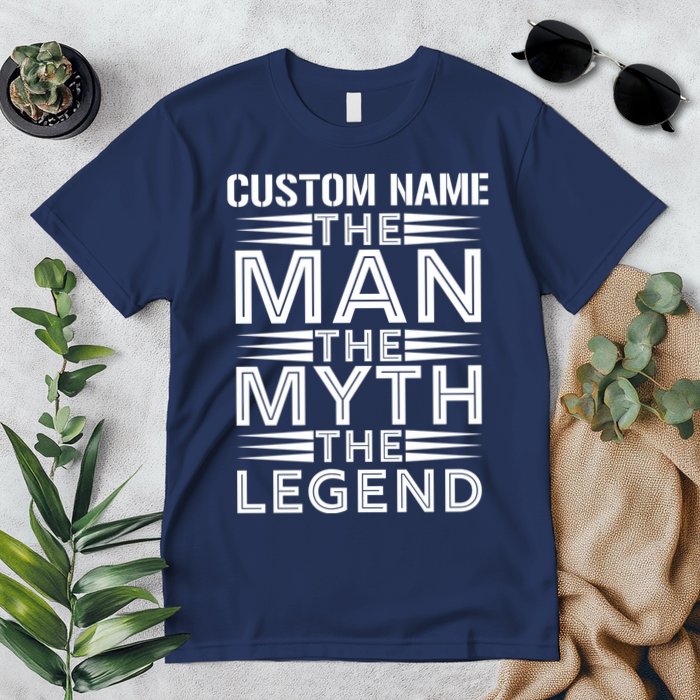 Custom Name The Man The Myth The Legend Premium T-Shirt