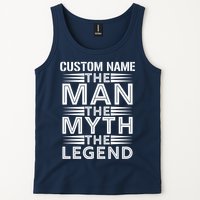 Custom Name The Man The Myth The Legend Tank Top