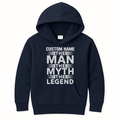 Custom Name The Man The Myth The Legend Kids Hoodie